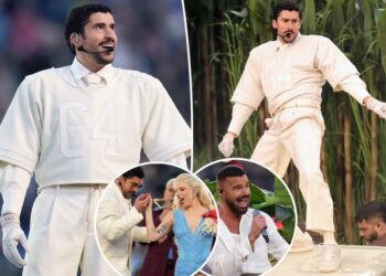 Bad Bunny celebrates Puerto Rico in celeb-packed Super Bowl halftime show performance