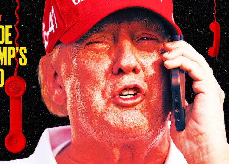 The Bonkers Secrets of Phone-Obsessed Trump: Wolff