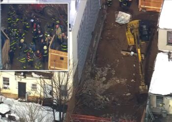 1 man dead, another critically injured after rubble collapses on pair at NYC construction site