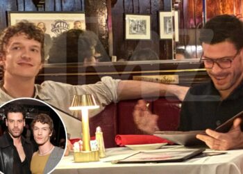 ‘Heated Rivarly’ stars Connor Storrie and François Arnaud fuel romance rumors with cozy dinner date