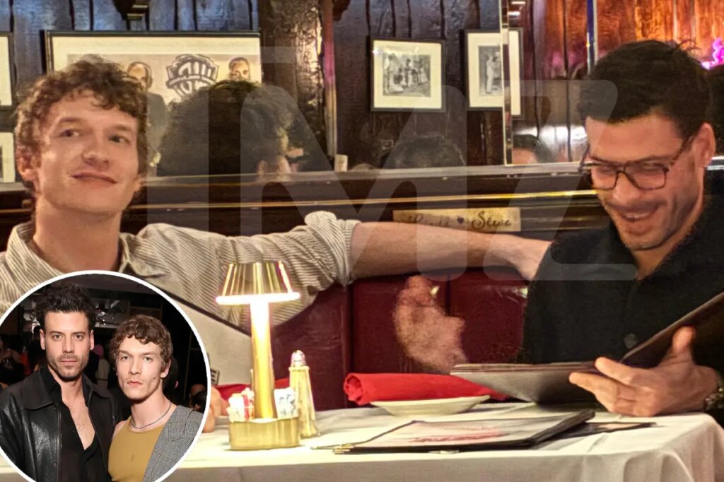 ‘Heated Rivarly’ stars Connor Storrie and François Arnaud fuel romance rumors with cozy dinner date