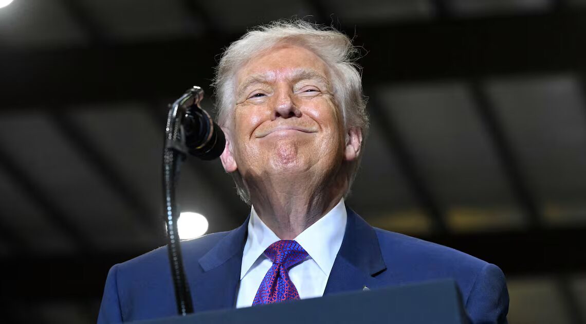 Draft-Dodging Trump Thirsts Over Awarding Himself Military Medal