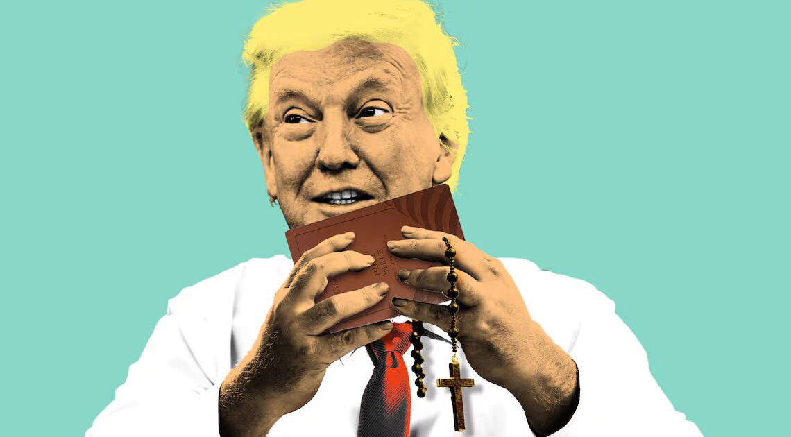 Trump Mocks Mealtime Prayer at National Prayer Breakfast