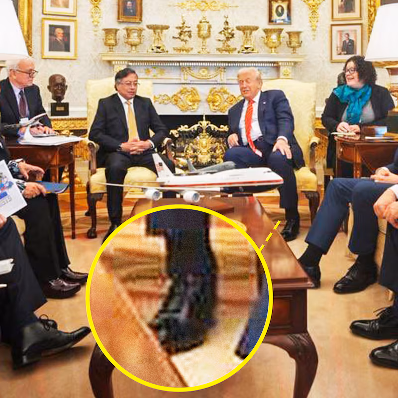 President Donald Trump meets with the Colombian Presiden Gustavo Petro during an official meeting at the Oval office in Washington D.C, on Feb. 3, 2026.