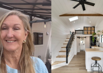 Meet the grandmother living out of a 400-ft ‘granny pod’ to save money and help with child care—it’s become an American ‘economic necessity’