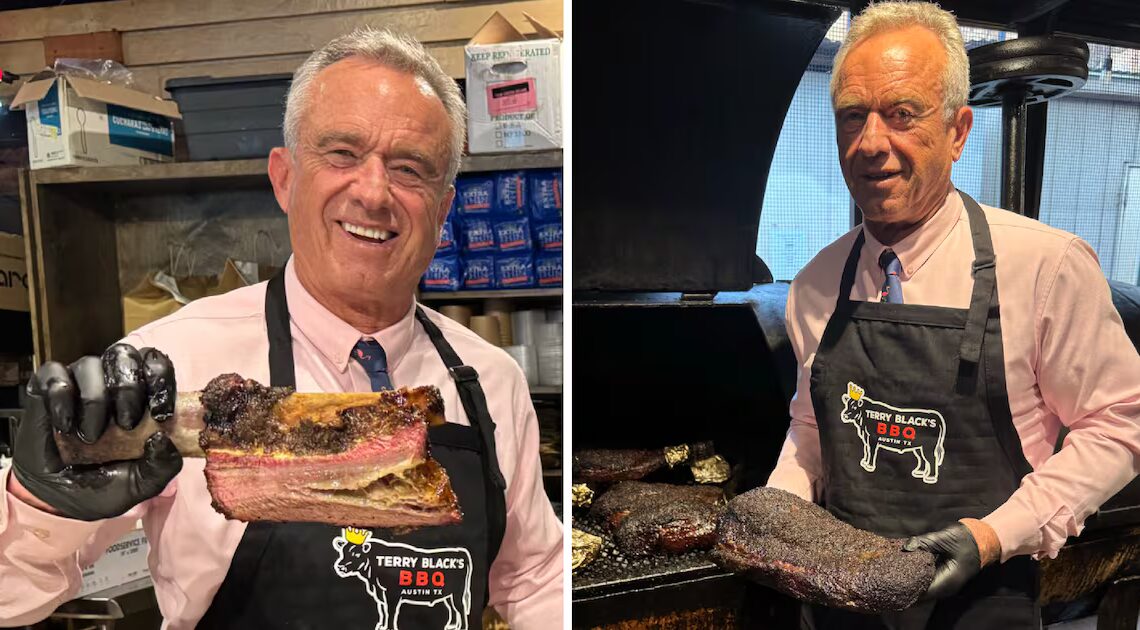 RFK Jr. Ripped for ‘Trying to Be Guy Fieri’ on Food Tour