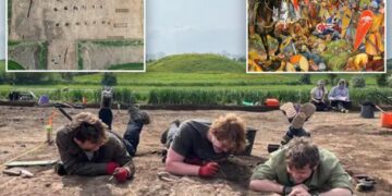 Archaeologists discover ‘elite site’ on land once owned by legendary English king