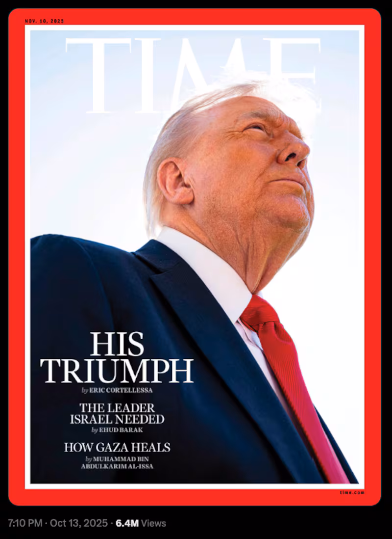 The cover of TIMe magazine that Trump hated.