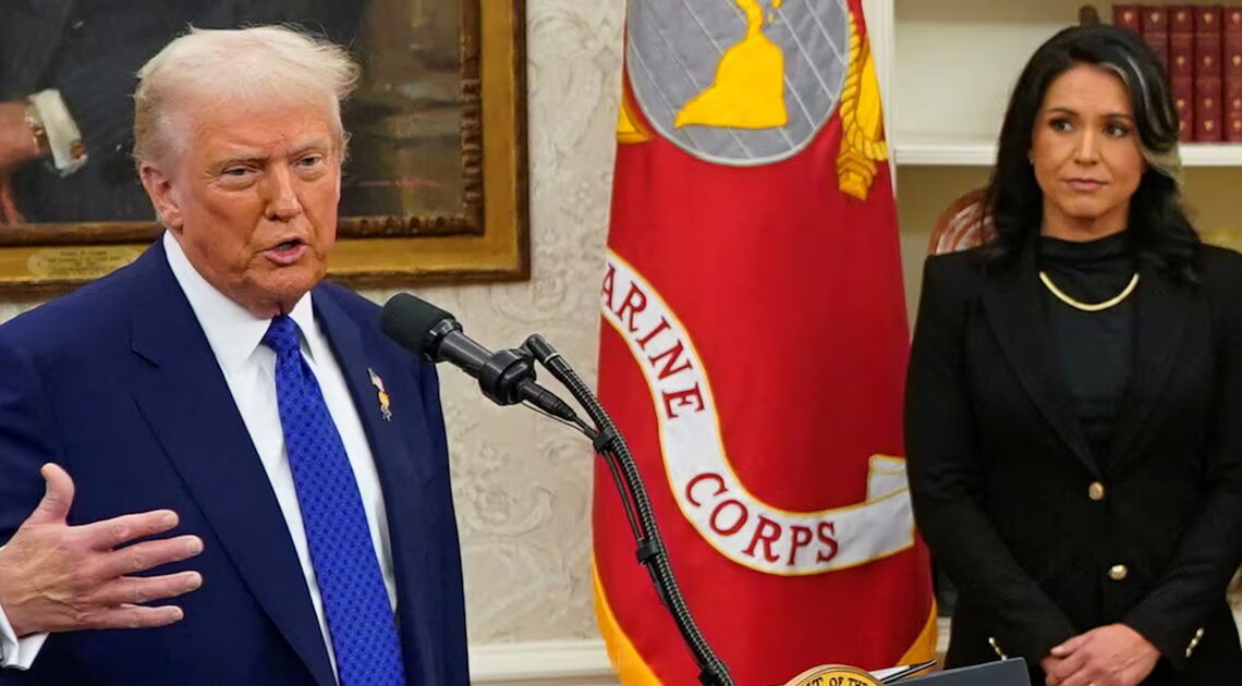 Trump’s Tie to Whistleblower Report Tulsi Hid in Safe Busted