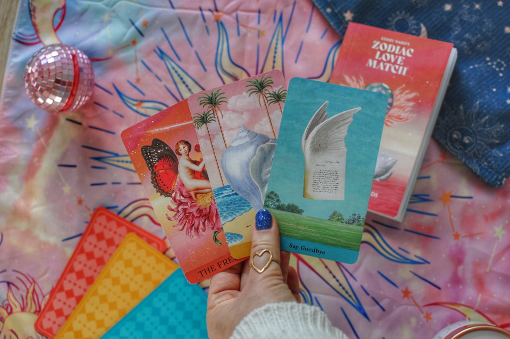 Zodiac Love Match Oracle deck photographed by @inlovewithcameras'