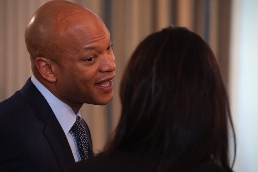Gov. Wes Moore’s redistricting plan is poised to die. He’s still fighting.