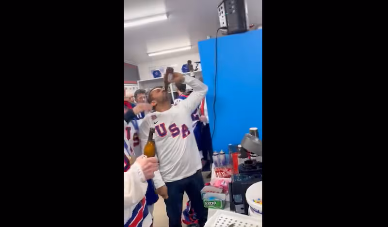 FBI director Kash Patel quaffing beer at the Winter Olympics as investigators appear to have made zero progress on the case of 84-year-old Nancy Guthrie who has now been missing for more than 3 weeks.