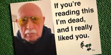 A postcard arrived: ‘If you’re reading this I’m dead, and I really liked you’