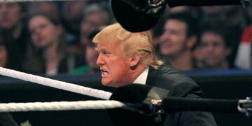 Trump Body-Slammed by Pro-Wrestling Crowd’s Raging ‘F*** ICE’ Chants