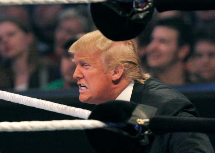 Trump Body-Slammed by Pro-Wrestling Crowd’s Raging ‘F*** ICE’ Chants