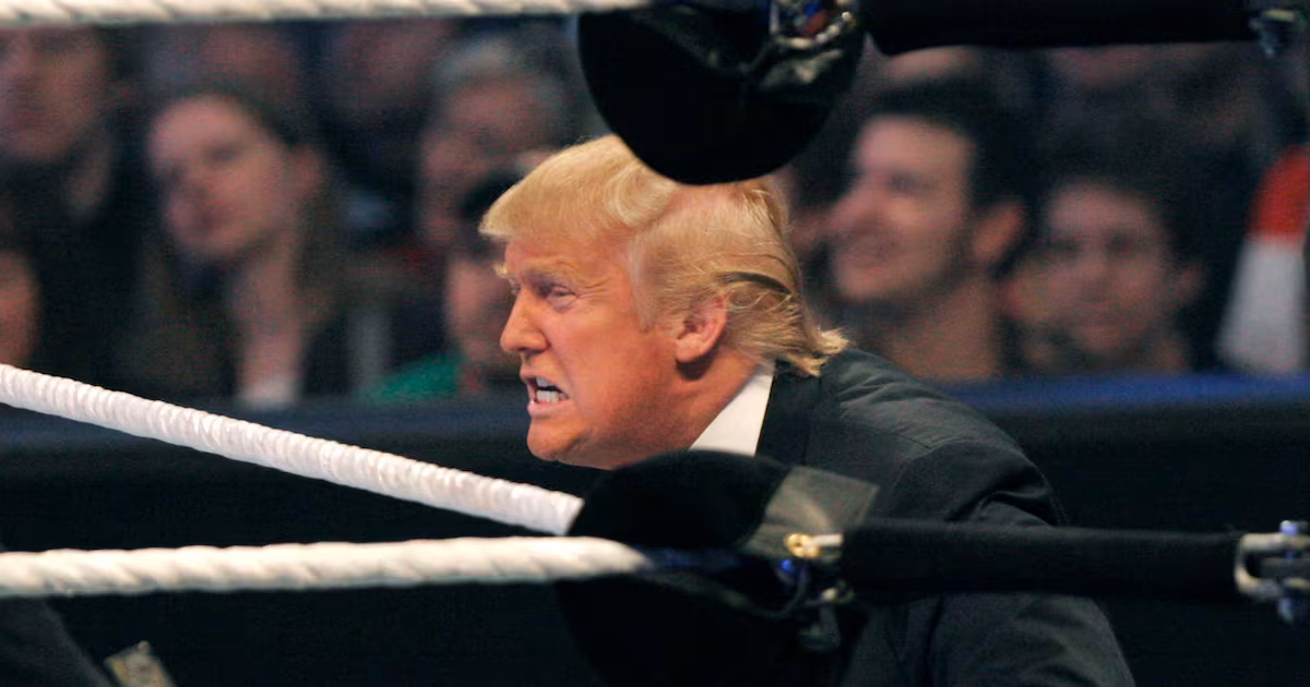 Trump Body-Slammed by Pro-Wrestling Crowd’s Raging ‘F*** ICE’ Chants