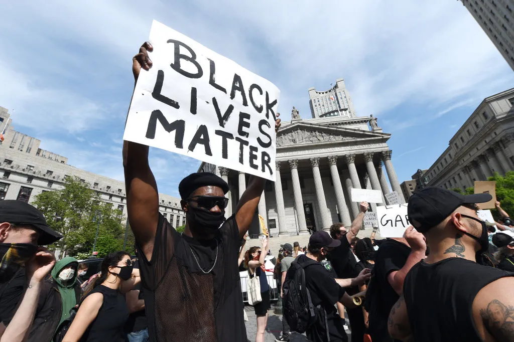 Protests Against Police Brutality Over Death Of George Floyd Continue In NYC
