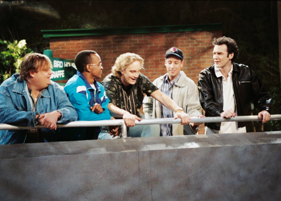 Adam Sandler and Jay Mohr Almost Came to Blows Over Sunglasses in Their ‘SNL’ Days