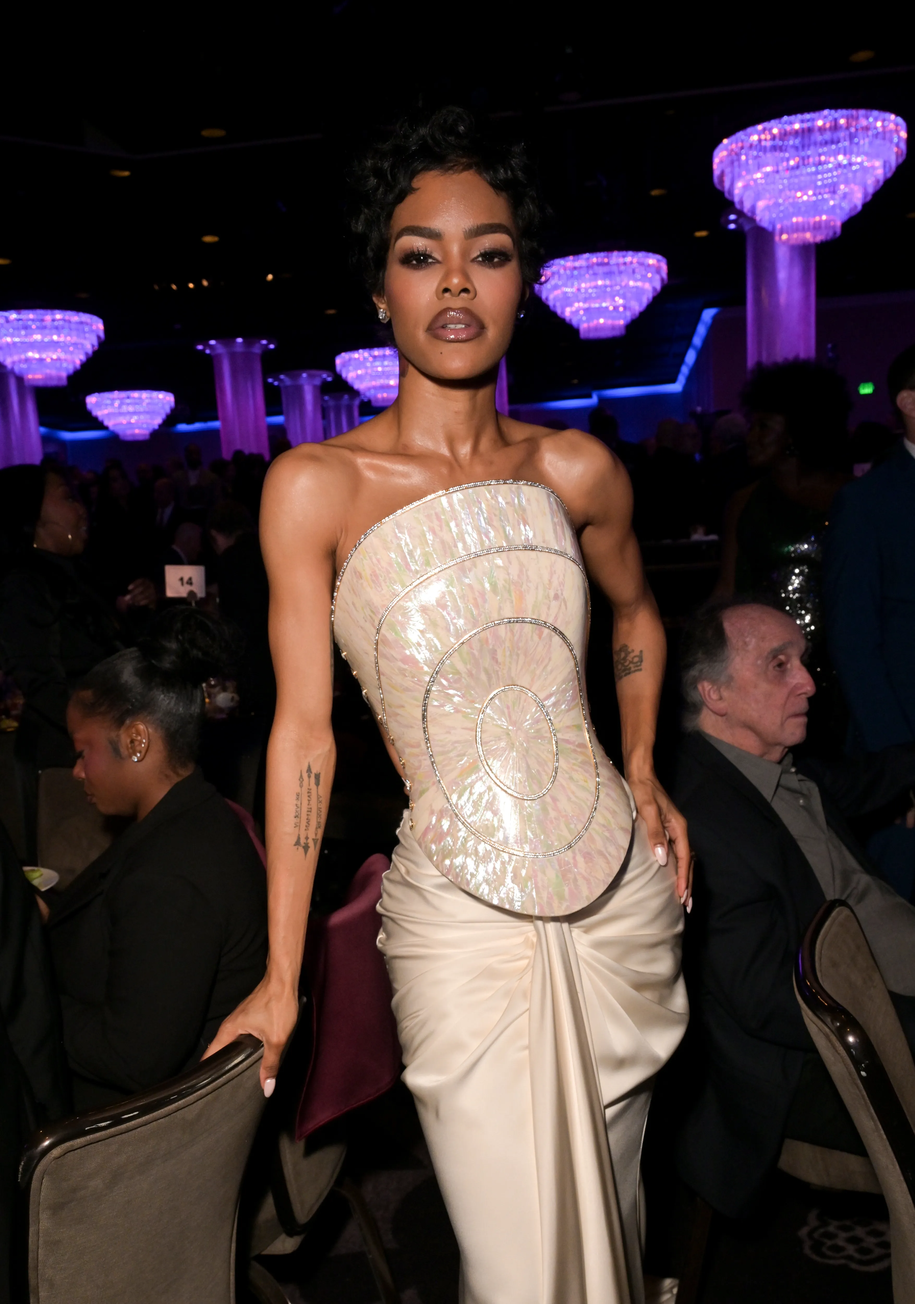 Teyana Taylor attends the 68th GRAMMY Awards Pre-GRAMMY Gala 
