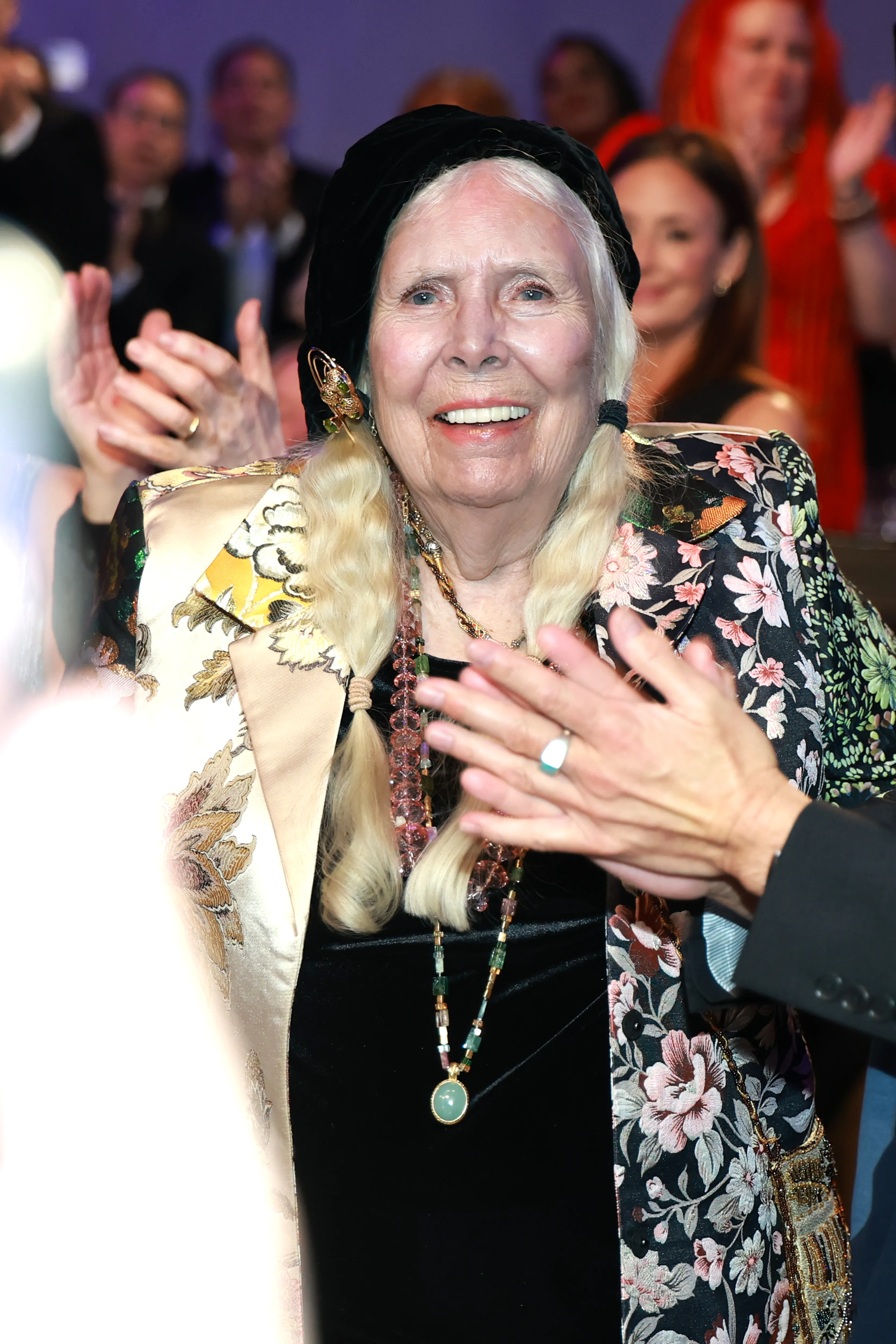 Joni Mitchell attends the 68th GRAMMY Awards Pre-GRAMMY Gala 