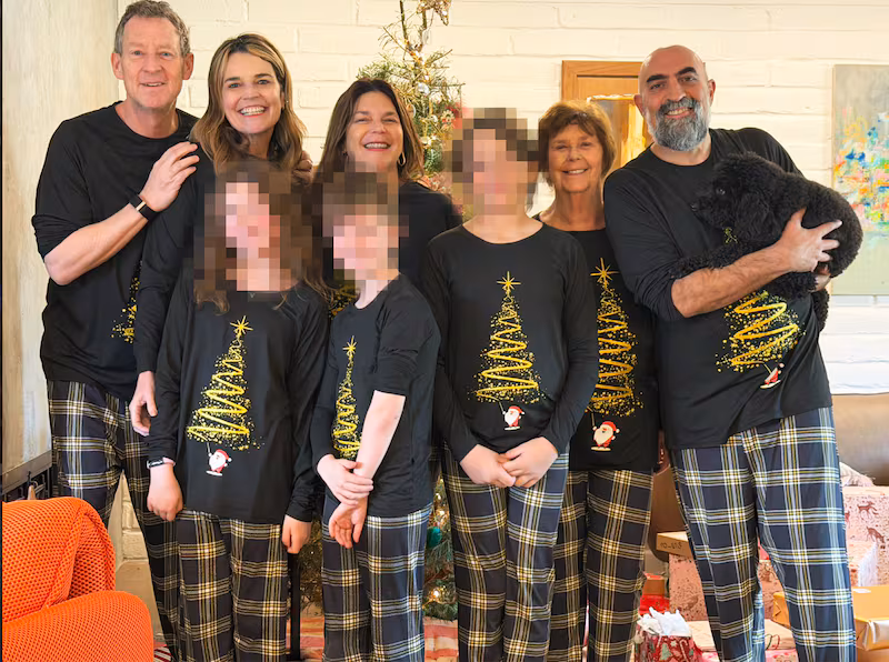 Nancy Guthrie posted a family photo on Facebook during Christmas.