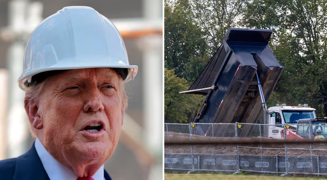 Trump Dumps Remains of East Wing in Local Park
