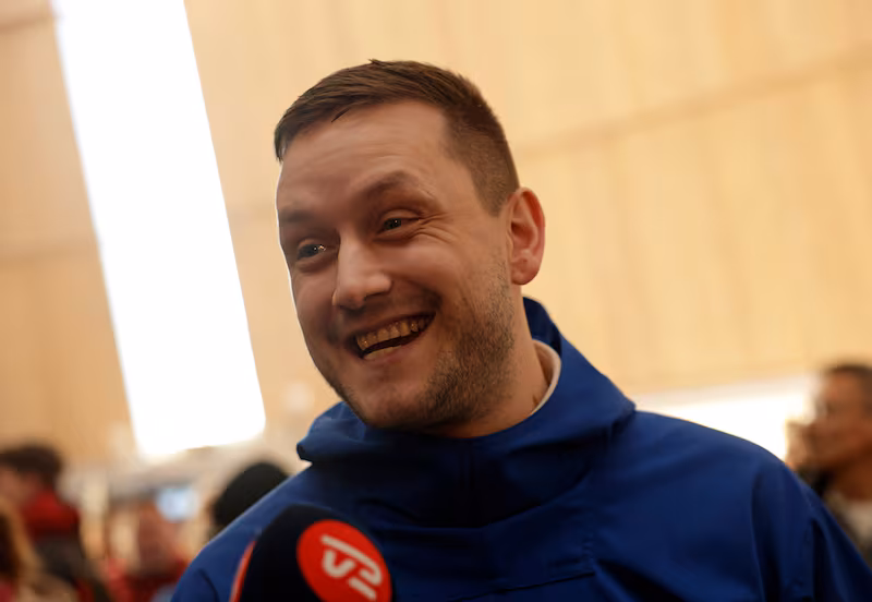 Prime Minister of The Government of Greenland, Jens-Frederik Nielsen in Nuuk, Greenland.