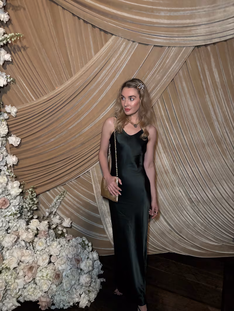 Mia Maguire Quince 100% Silk Washable Maxi Dress