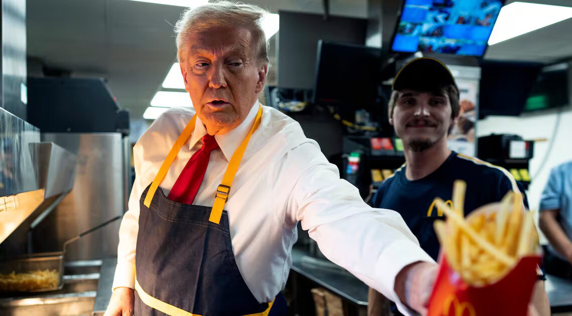 RFK Jr. Reveals Trump’s Paranoid Reason for Eating Junk Food