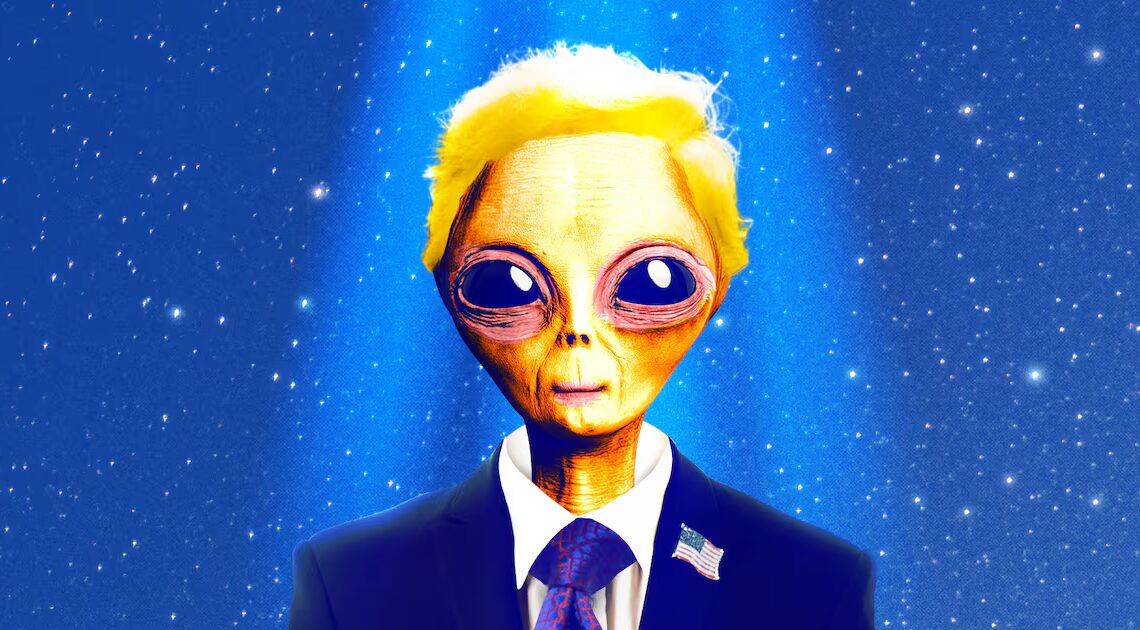 Trump’s Desperate Alien Announcement After Being Scooped by Obama