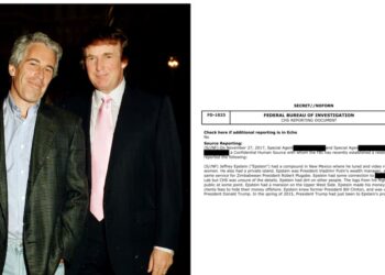 FBI Source Claimed Trump Visited Epstein’s Home Just Before Announcing Presidential Run