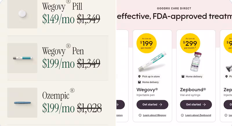 Social media users quickly started comparing TrumpRx to GoodRx, but with just 43 drugs to start and not the generic options.