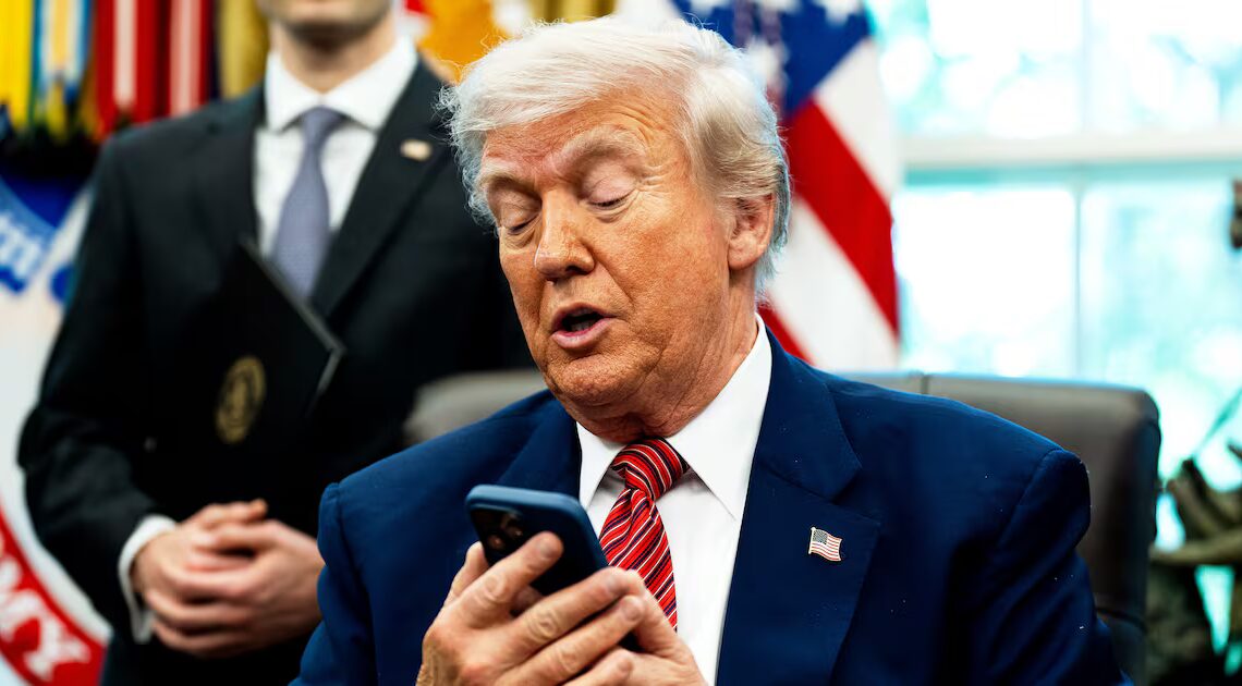 Trump Turns Civil Rights Champion in Manic Posting Spree