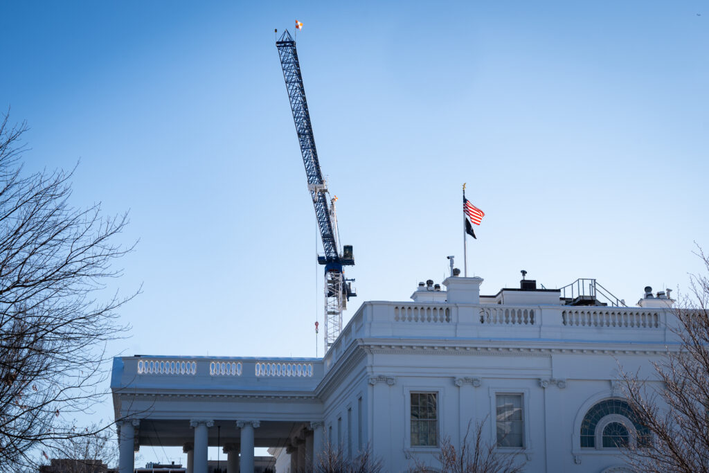 Legality of Trump’s $400M in private funding for White House ballroom at issue
