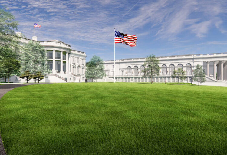 New images of White House ballroom show clearest look yet at Trump project