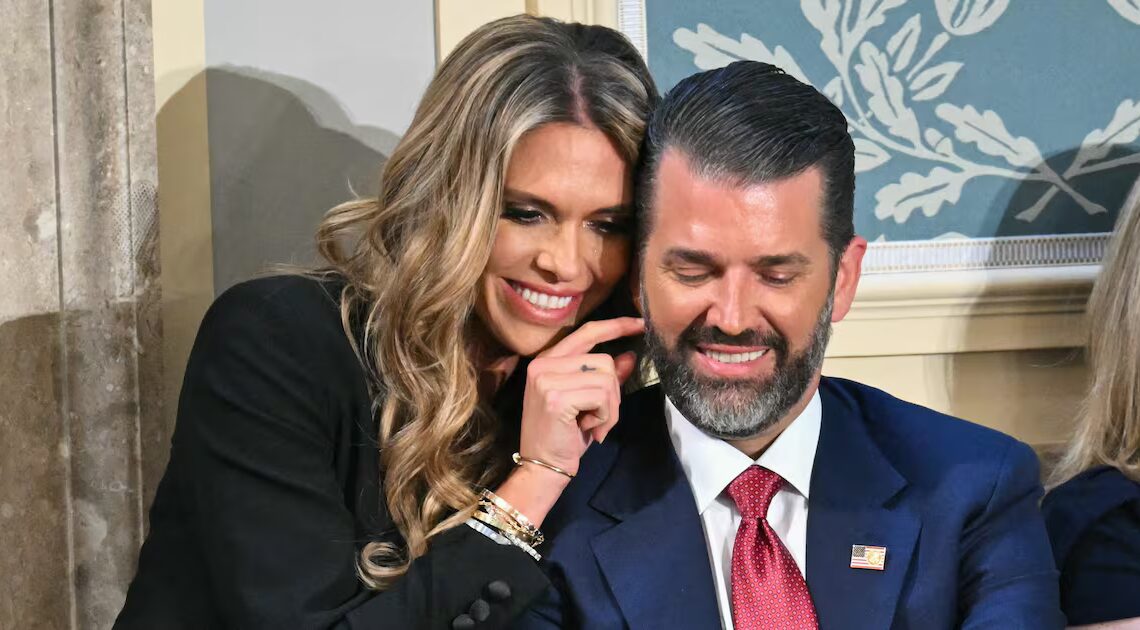 Don Jr.’s Fiancée Uses Historic White House Room for Tacky Grift