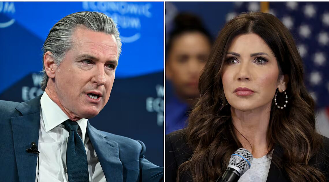 Newsom Sharpens Knife for ICE Barbie as He Digs Up Fraud Issues