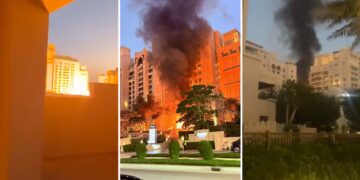 Tourists Run for Cover as Missile Hammers Luxury Dubai Hotspot