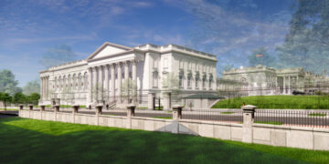 Trump digs in on ballroom size, saying height will match that of White House