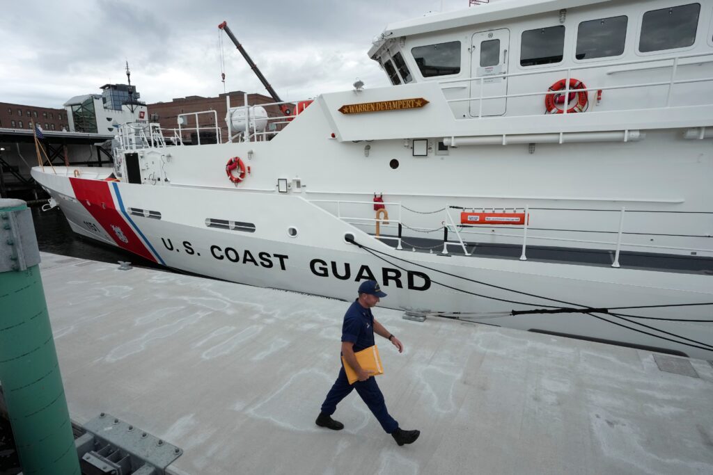 Coast Guard investigating swastika found at recruit training center