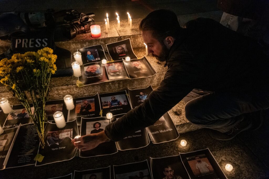 Journalists slain at record level in 2025, majority by Israel, watchdog says