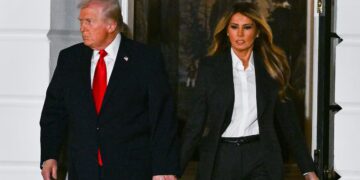 Trump Grifts for ‘Movie Star’ Melania in Primetime Address
