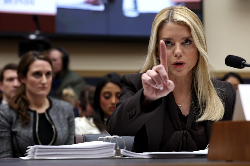 Pam Bondi lashes out as lawmakers press her on Epstein, cases against Trump foes