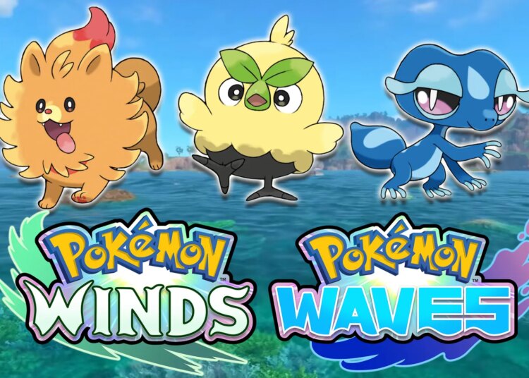 Pokémon Winds and Waves Starters Revealed – Abilities, Stats, and Evolution Leak Details