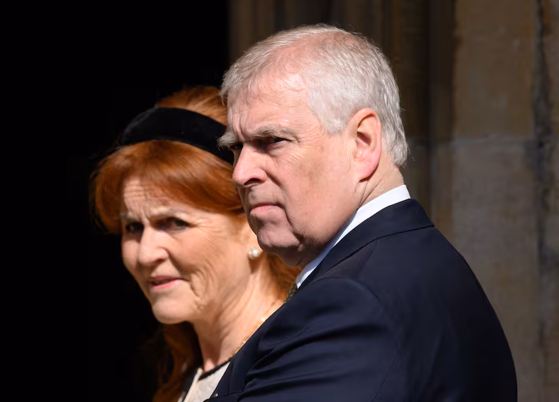 Sarah Ferguson and Prince Andrew.