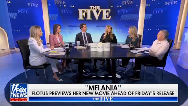 fox news the five melania