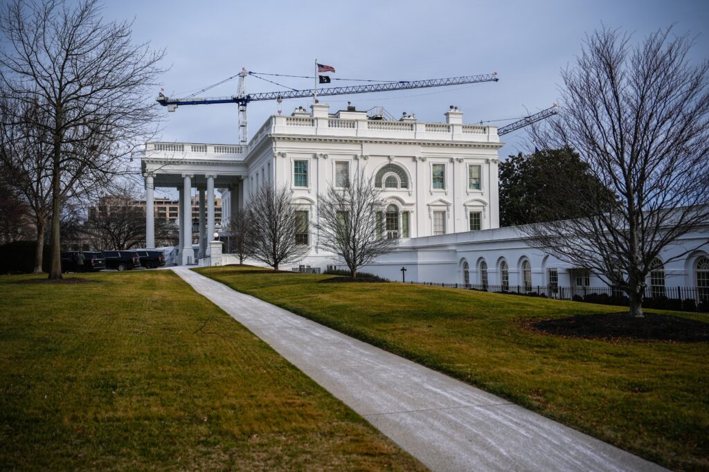 Legality of Trump’s $400M private funding for White House ballroom at issue