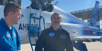 Pentagon Pete Cosplays as NASA Pilot Aboard Billionaire’s Jet