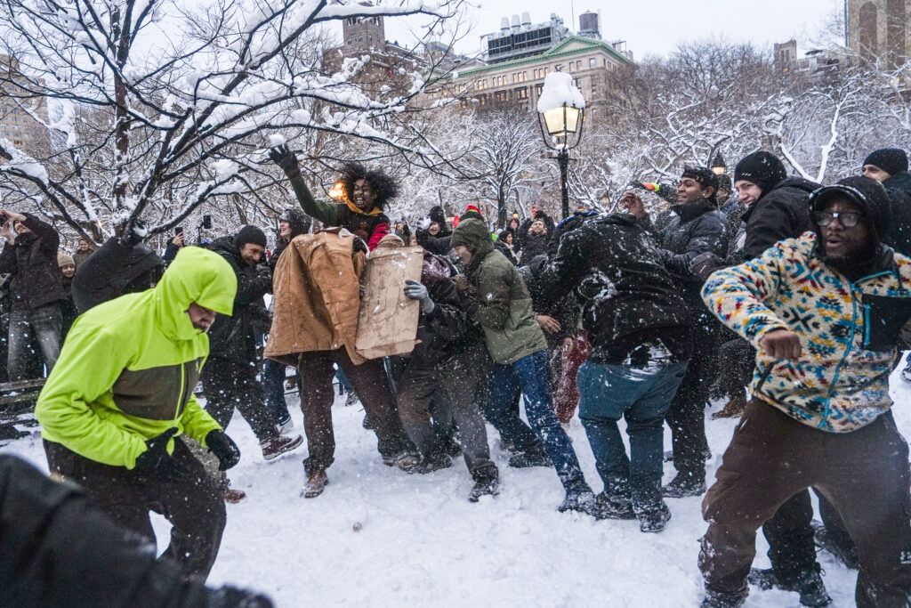 NYC snowball fight leads to avalanche of political blame over police injuries