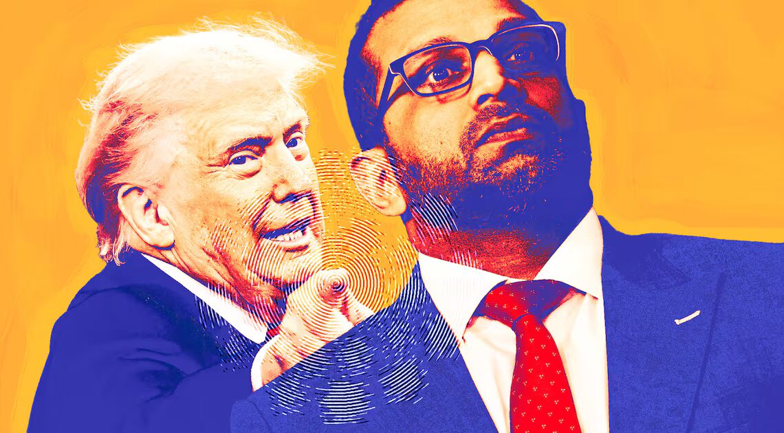 Trump Finally Reacts to Kash Patel’s Boozy Olympics Antics